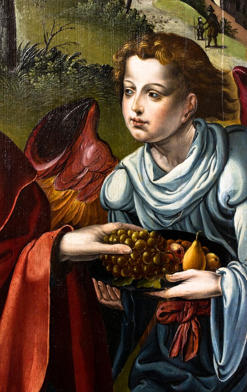 Trittico della Sacra Famiglia da Pieter Coecke van Aelst