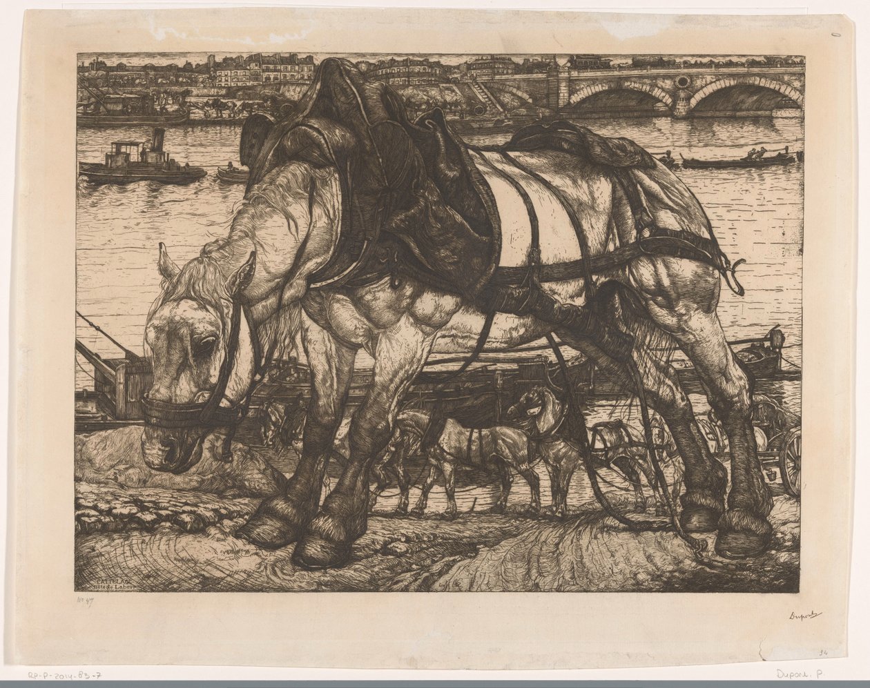Bête de labeur da Pieter Dupont (signed by artist)