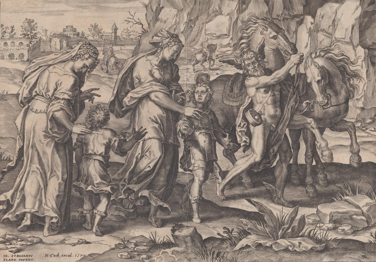 Gioventù, da Il Corso della Vita Umana da Pieter Furnius