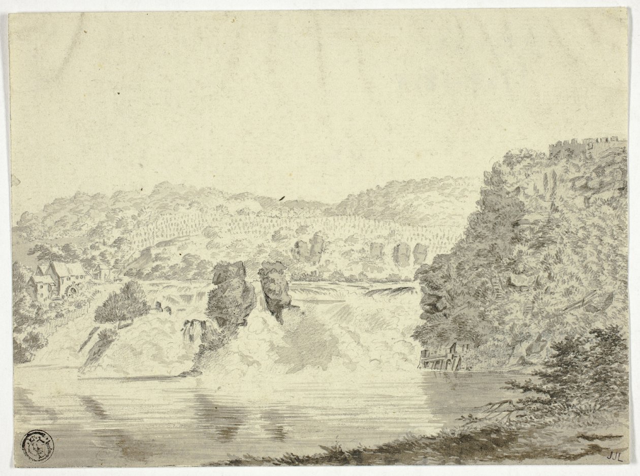 Cascata del Rodano vicino a Schafhausen da Pieter Gaal