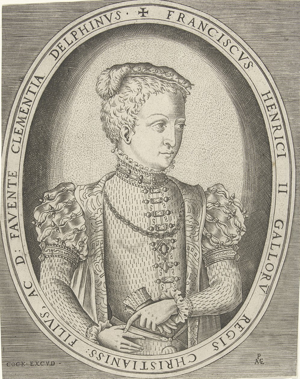 Ritratto di Francesco II di Francia, 1544-1560 da Pieter Heyden van der