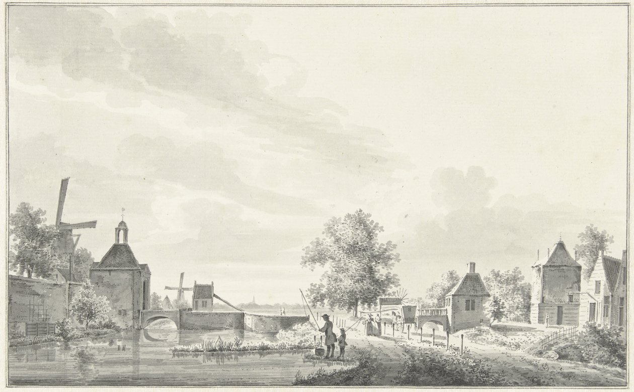 La Porta di Benskoper a IJsselstein da Pieter Jan van Liender