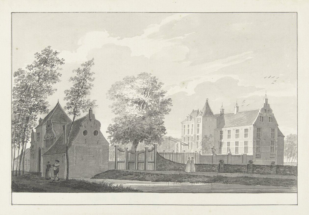 Castello Geldermalsen da Pieter Jan van Liender
