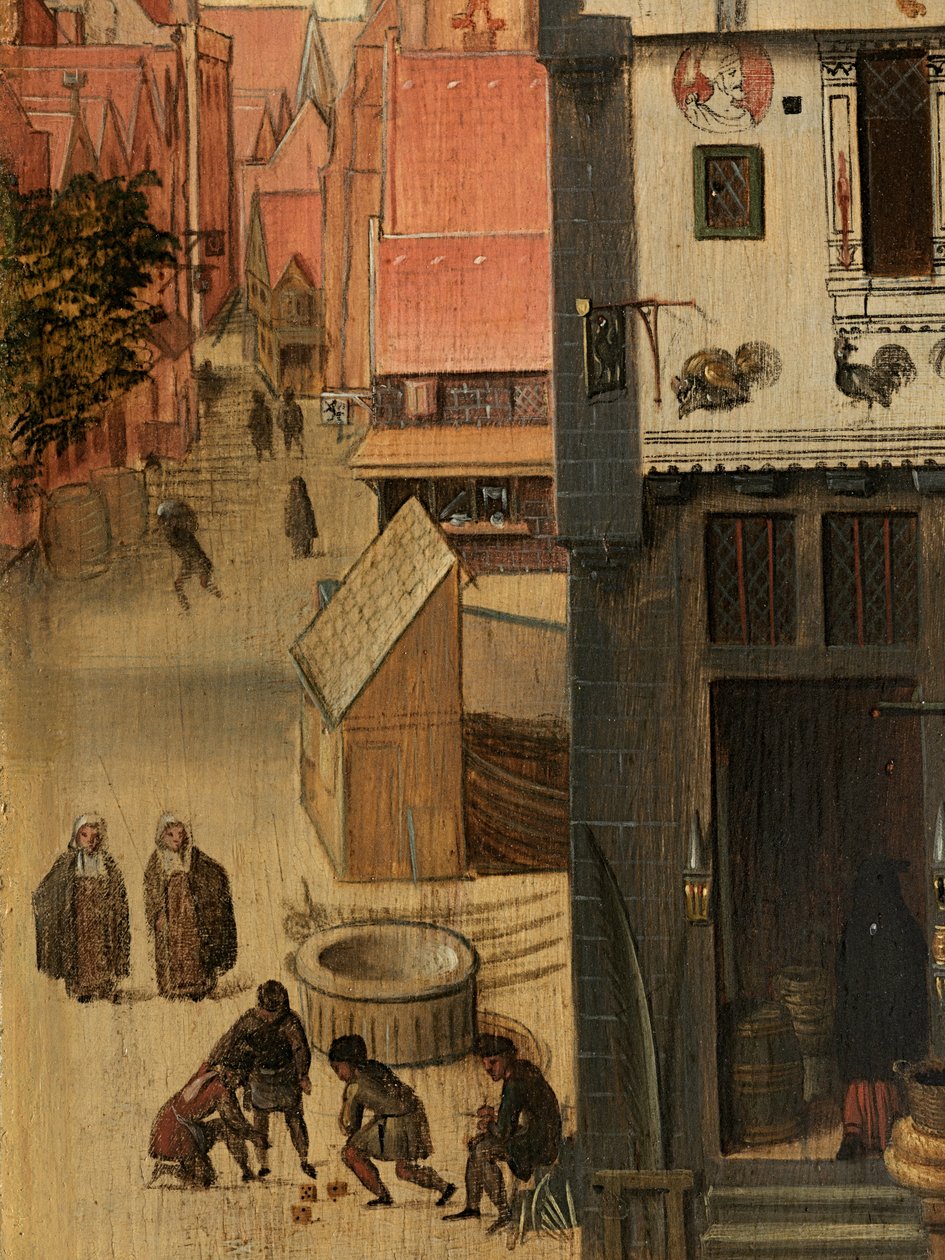 Ritratto di Jacquemyne Buuck (dettaglio) da Pieter Jansz. Pourbus