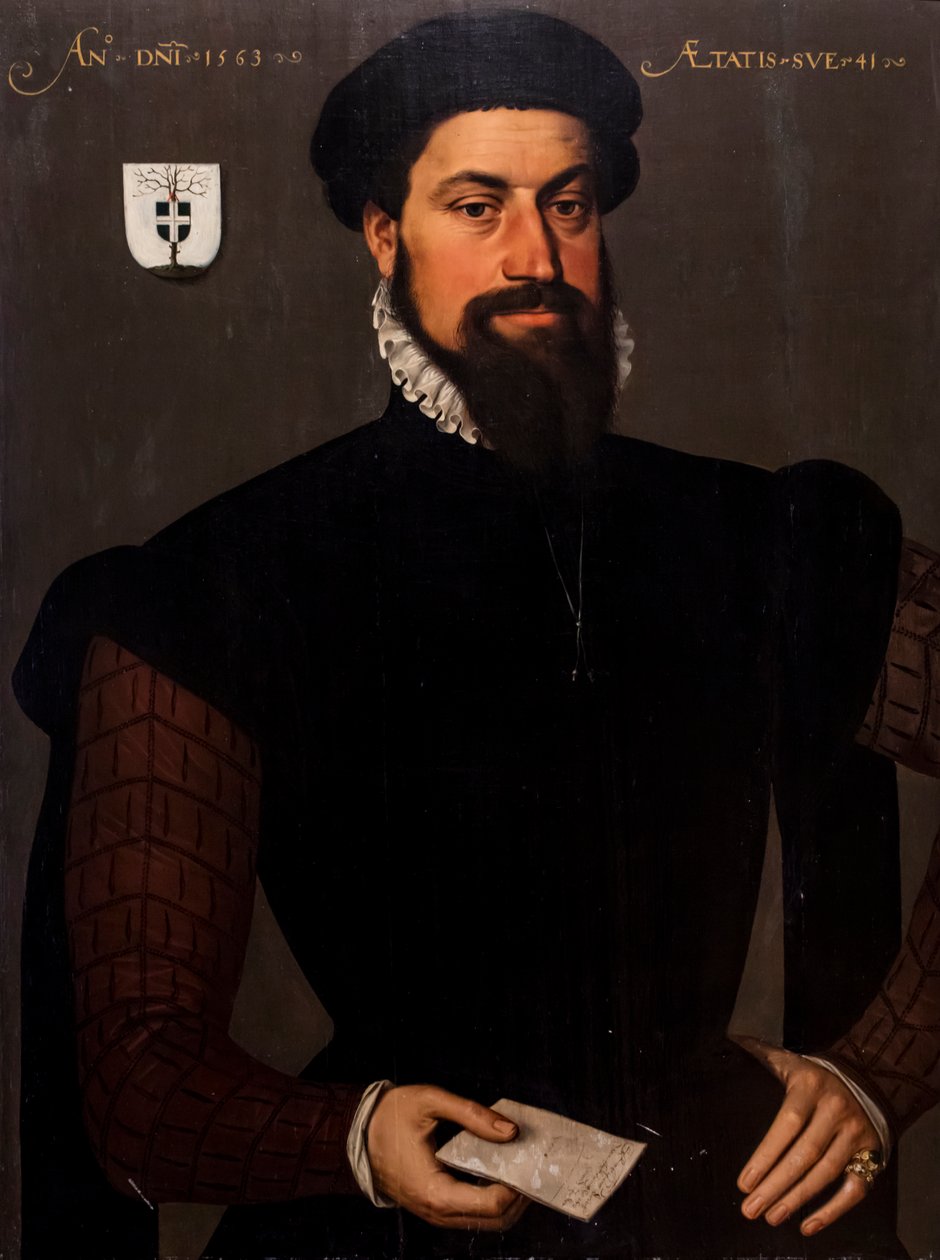 Ritratto di un uomo di 41 anni da Pieter Jansz. Pourbus
