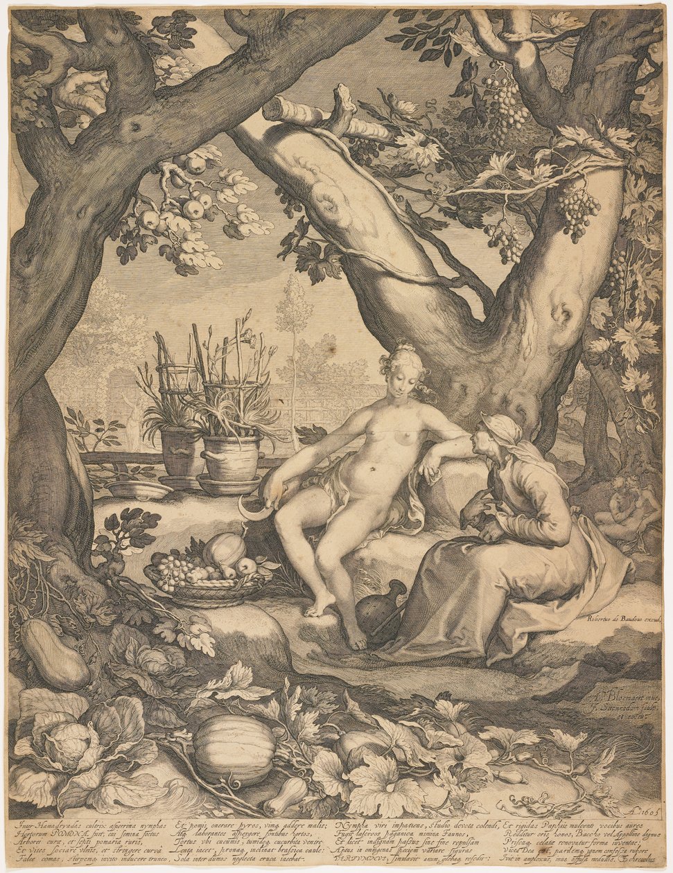 Vertumno e Pomona da Pieter Jansz Saenredam