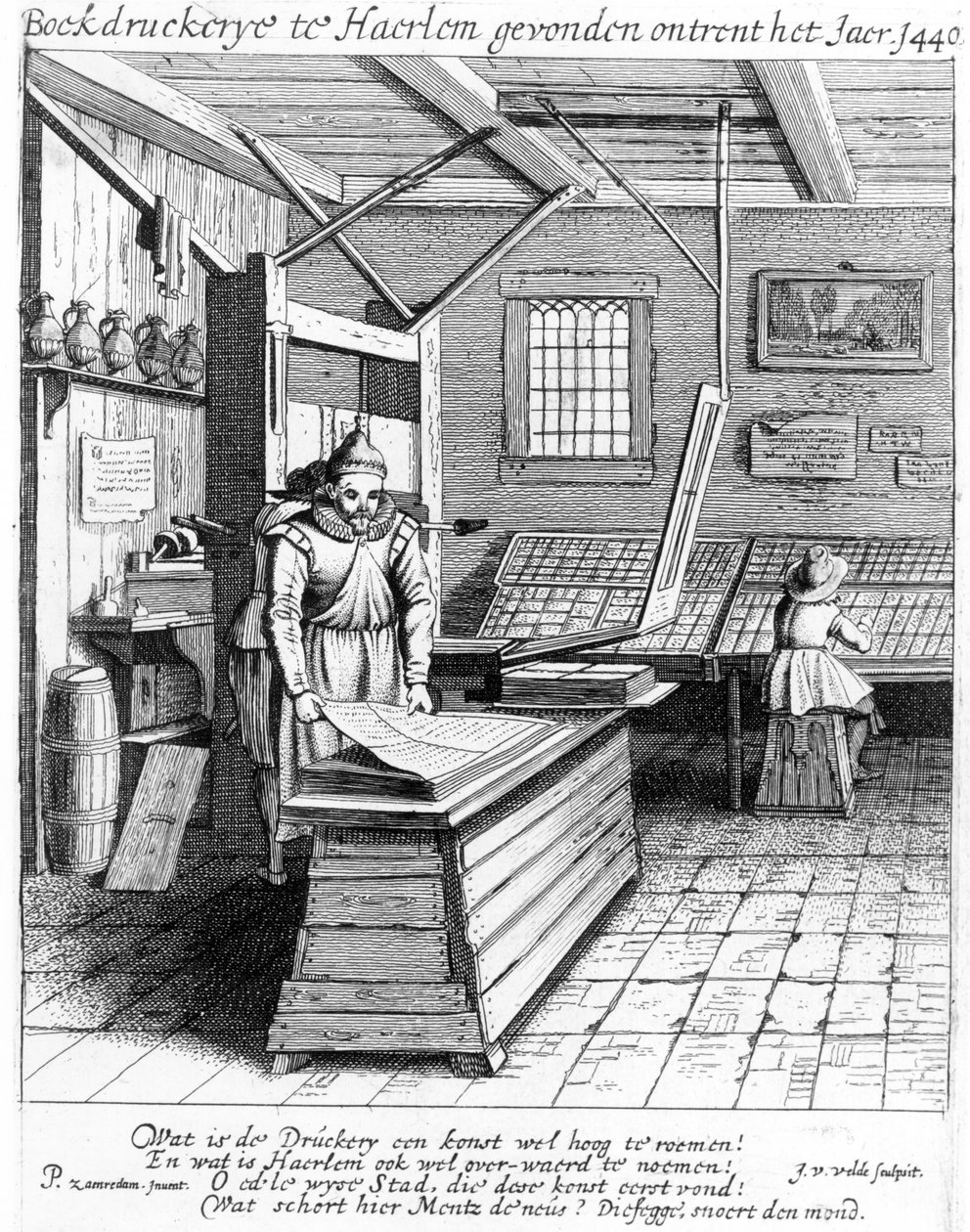 La legatoria di Laurens Janszoon Koster, da 