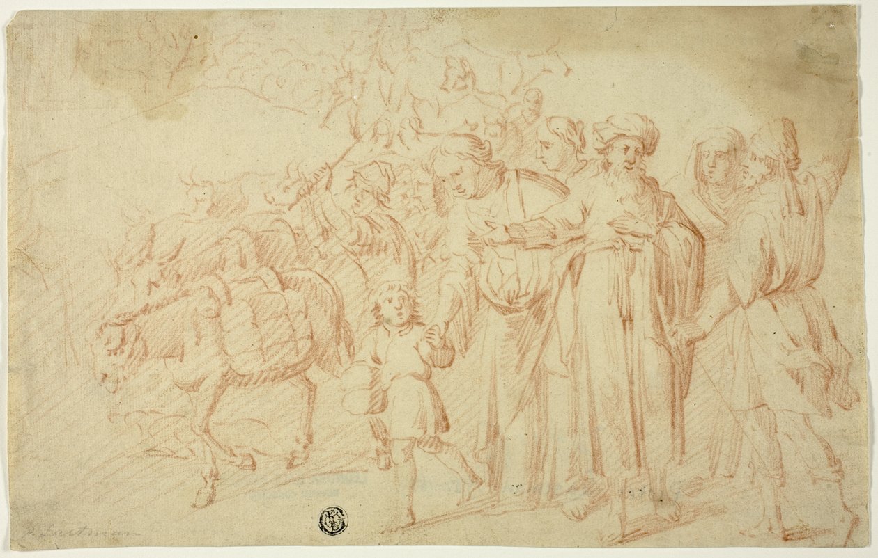 Giuseppe e i suoi fratelli in Egitto da Pieter Lastman