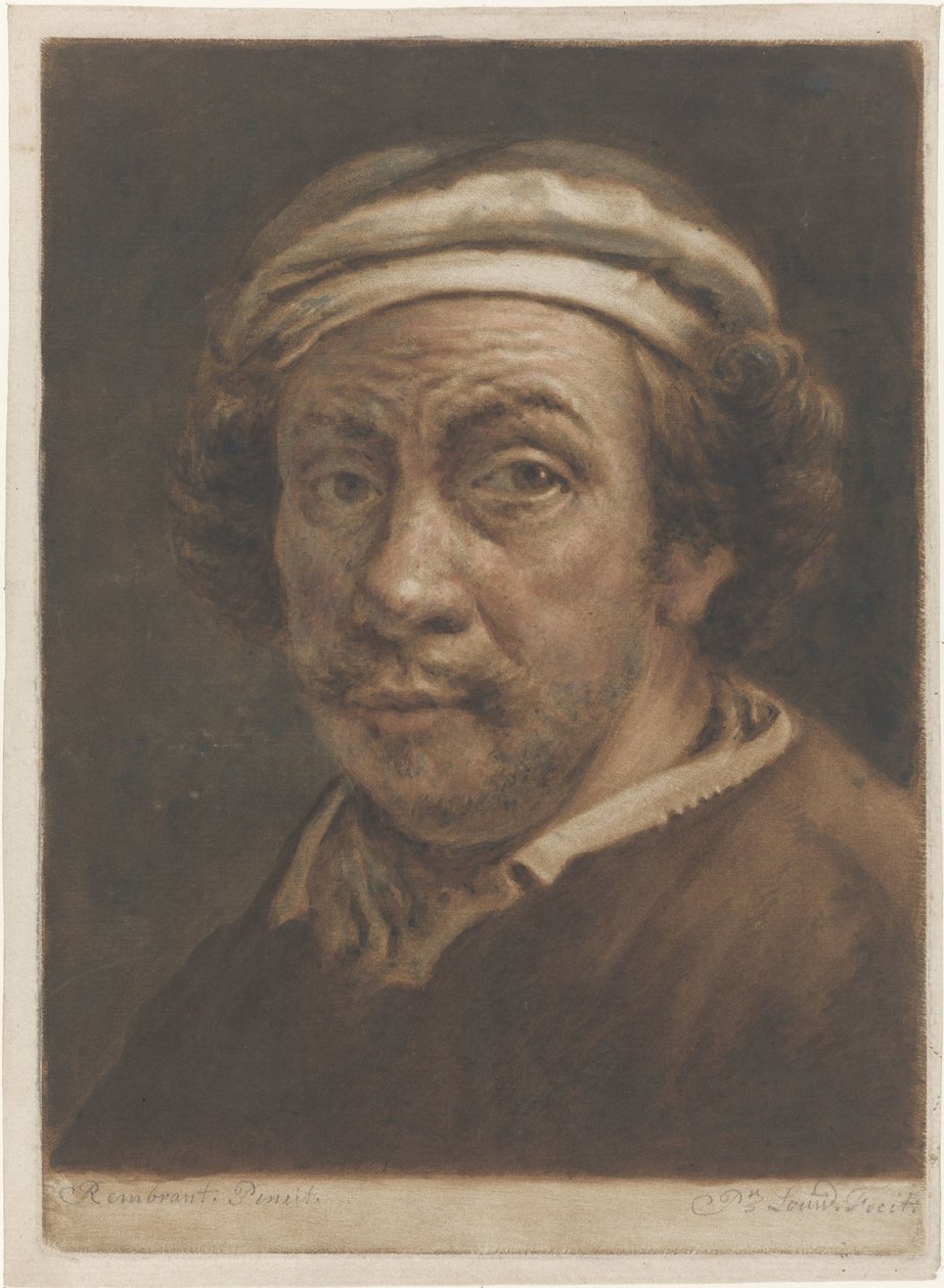 Ritratto di Rembrandt van Rijn da Pieter Louw