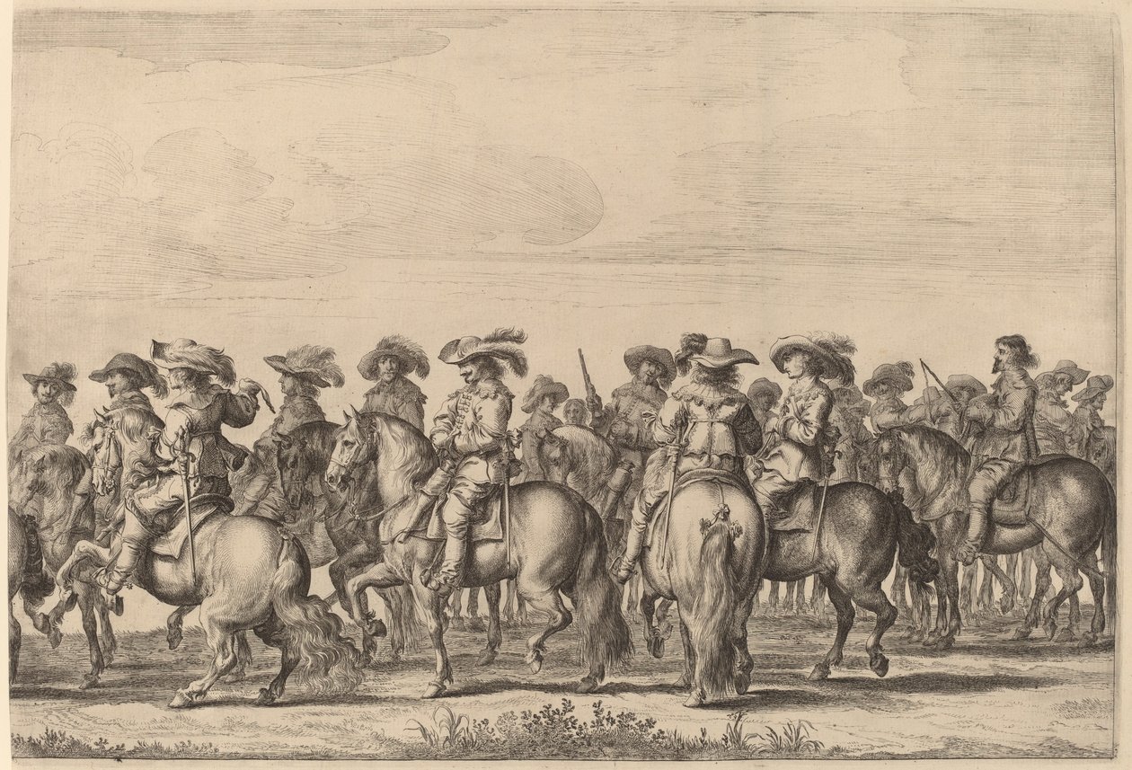 Ingresso di Maria de Medici ad Amsterdam [tavola 4 di 6] da Pieter Nolpe