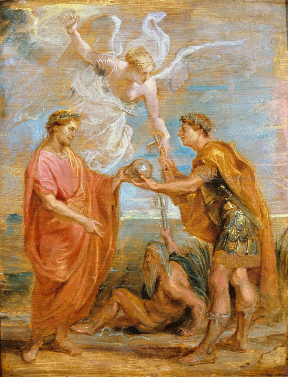 Costanzo nomina Costantino come suo successore, 1622 da Peter Paul Rubens