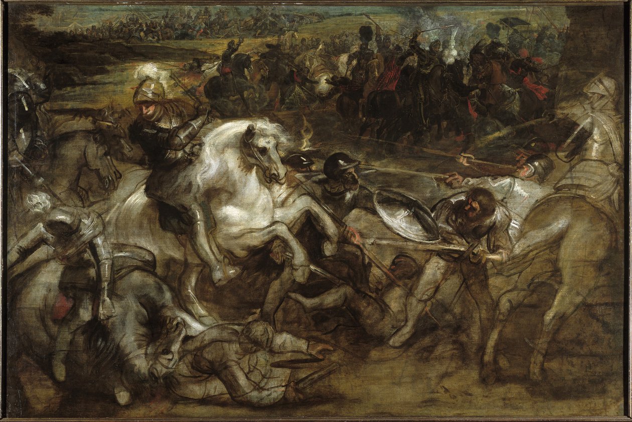 Enrico IV alla battaglia di Ivry da Pieter Paul Rubens