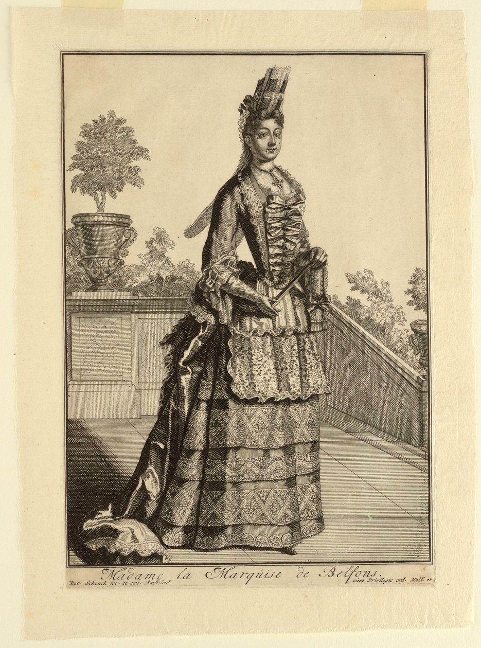 Mme la Marquise de Belfons da Pieter Schenk