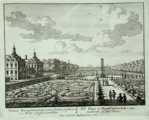 Il giardino a Honsholredyk, da 