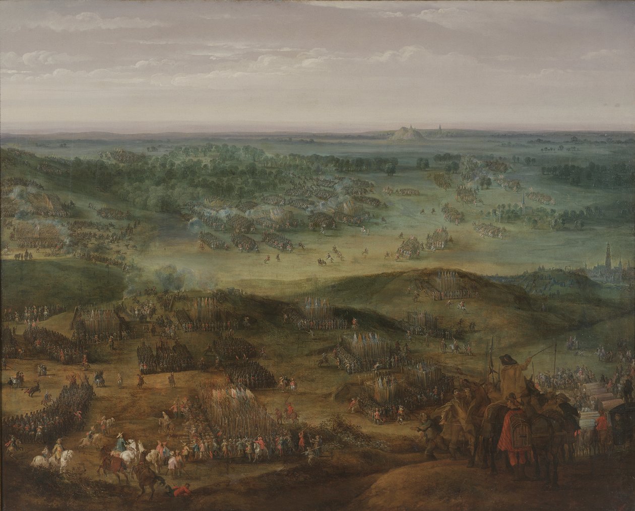 La battaglia di Nördlingen del 6 settembre 1634, 1634 da Pieter Snayers