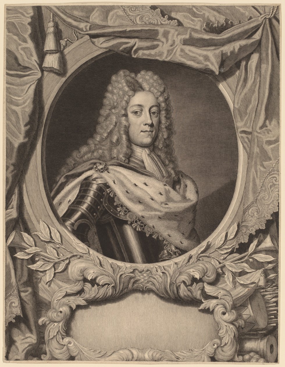 Re Giorgio II da Pieter Stevens van Gunst