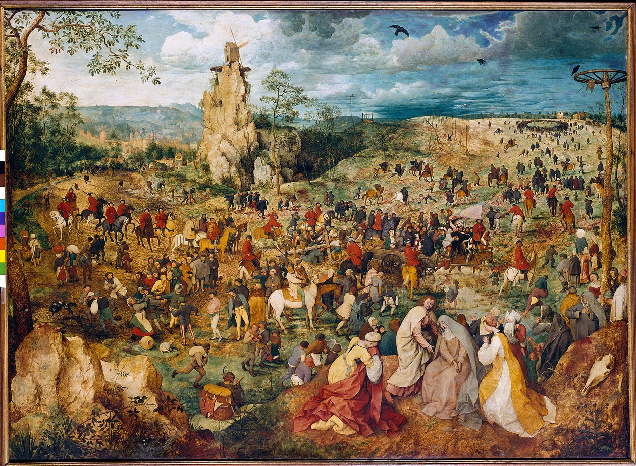 Cristo che porta la croce da Pieter Bruegel the Elder