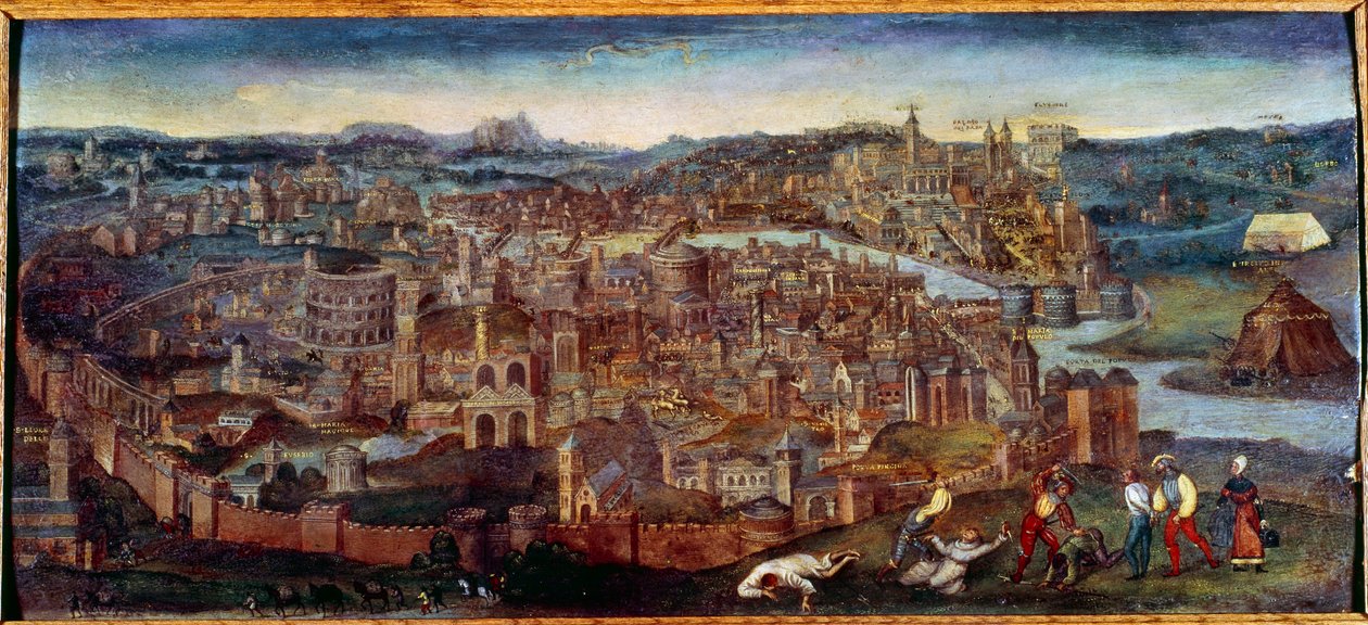 Vista di Roma da Pieter Bruegel the Elder