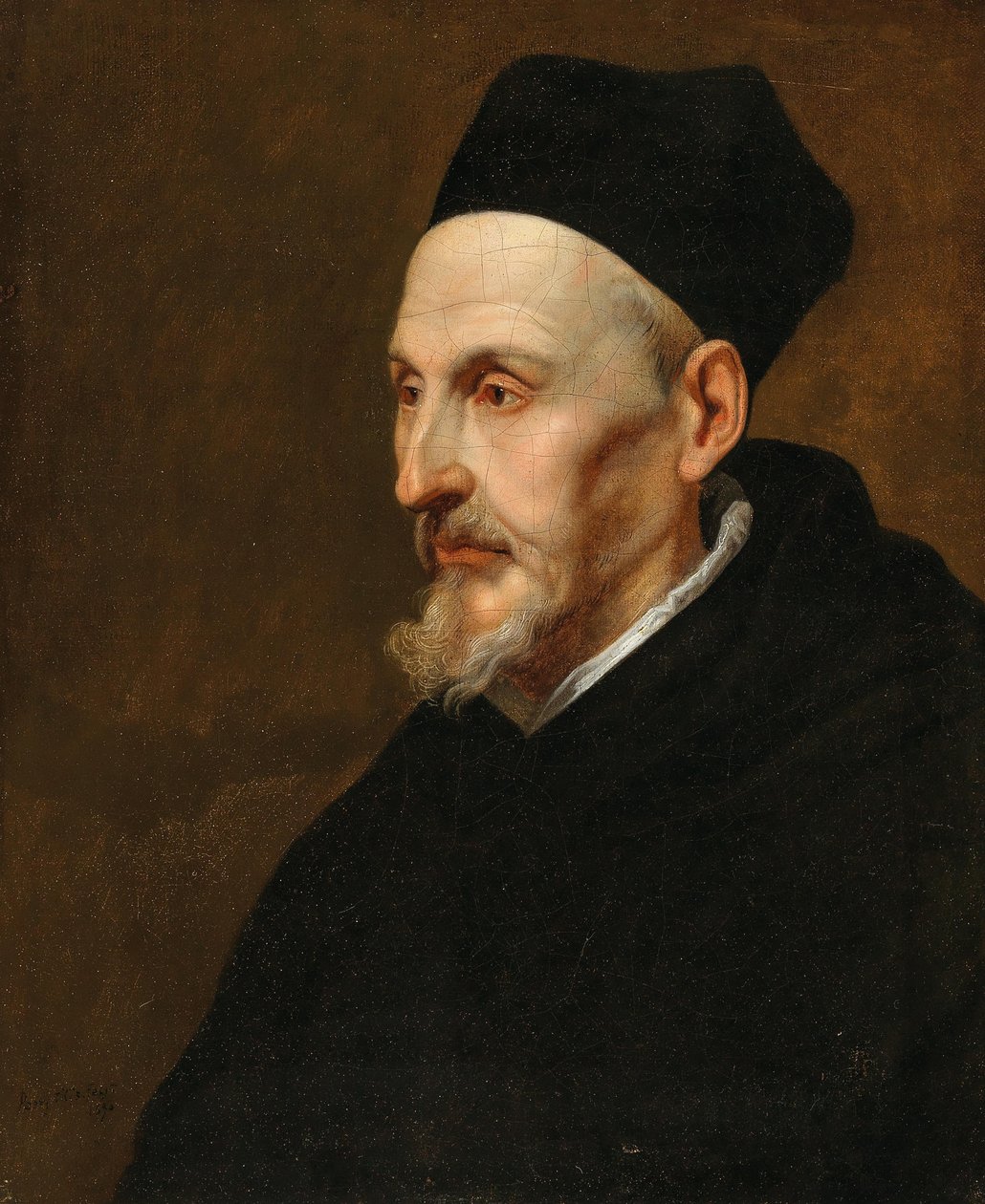 Ritratto di Anthonius Triest, vescovo di Bruges e Gand, 1650 da Pieter Thijs