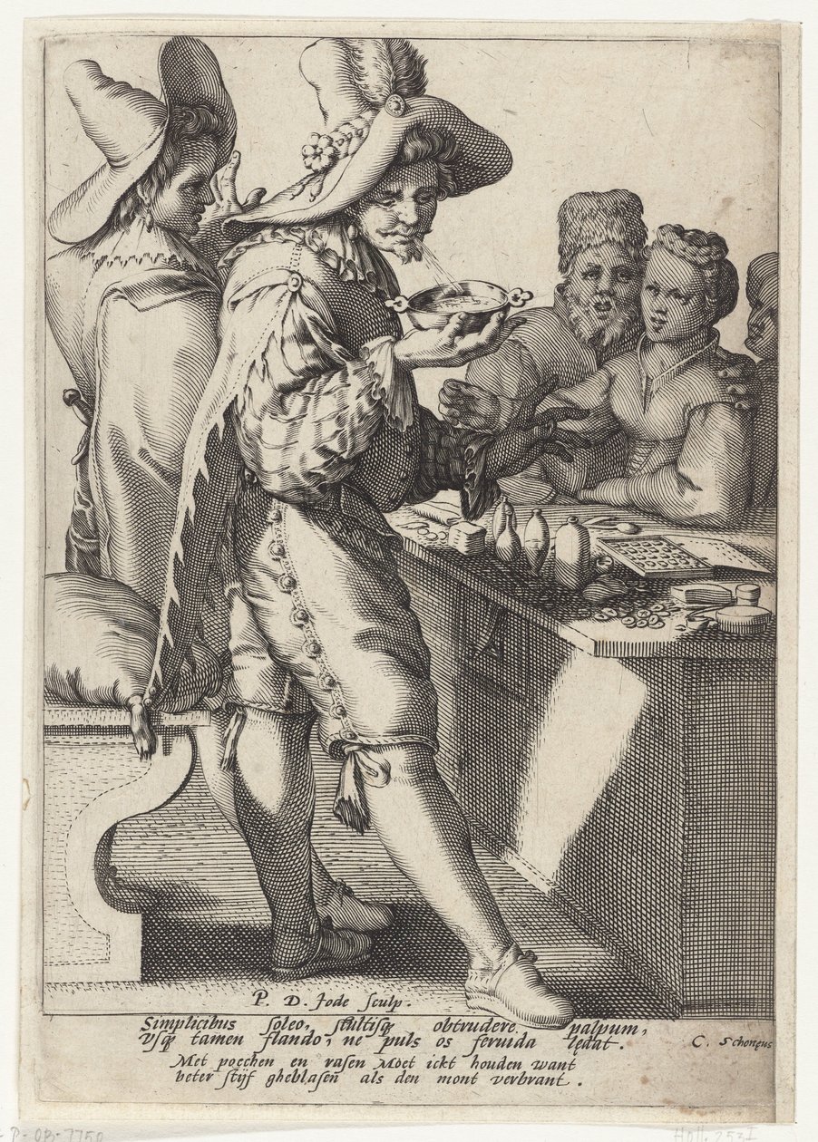 Meglio soffiare forte che bruciarsi la bocca da Pieter de Jode (I)