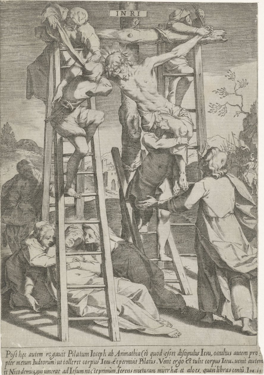 Deposizione dalla croce da Pieter de Jode (I)