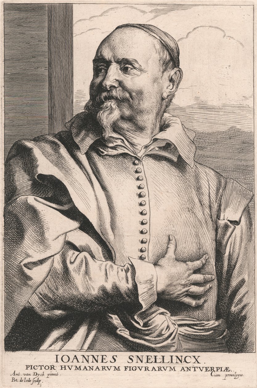 Joannes Snellincx, Pictor Humanarum Figurarum Antuerpiæ da Pieter de Jode