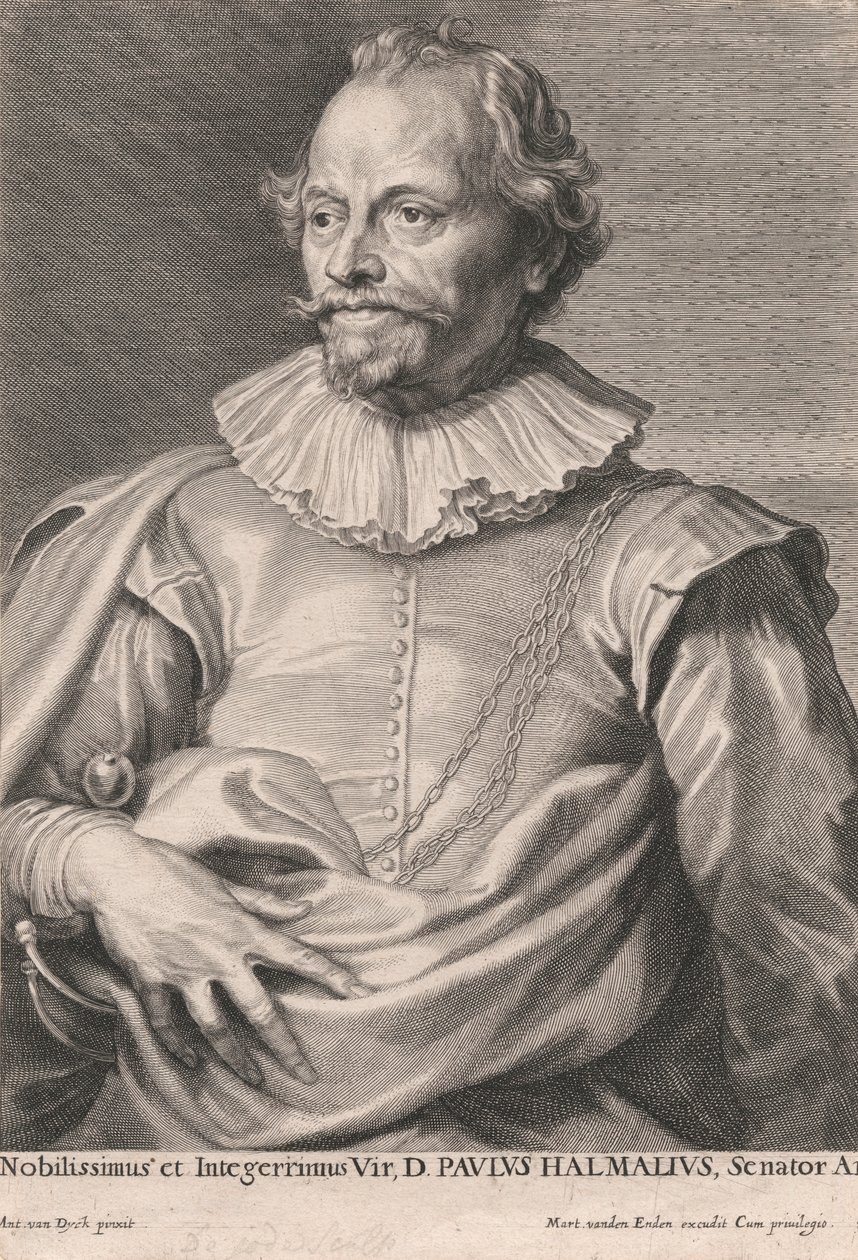Nobilissimus et Integerrimus Vir, D. Paulus Halmalius, Senator Ant. da Pieter de Jode