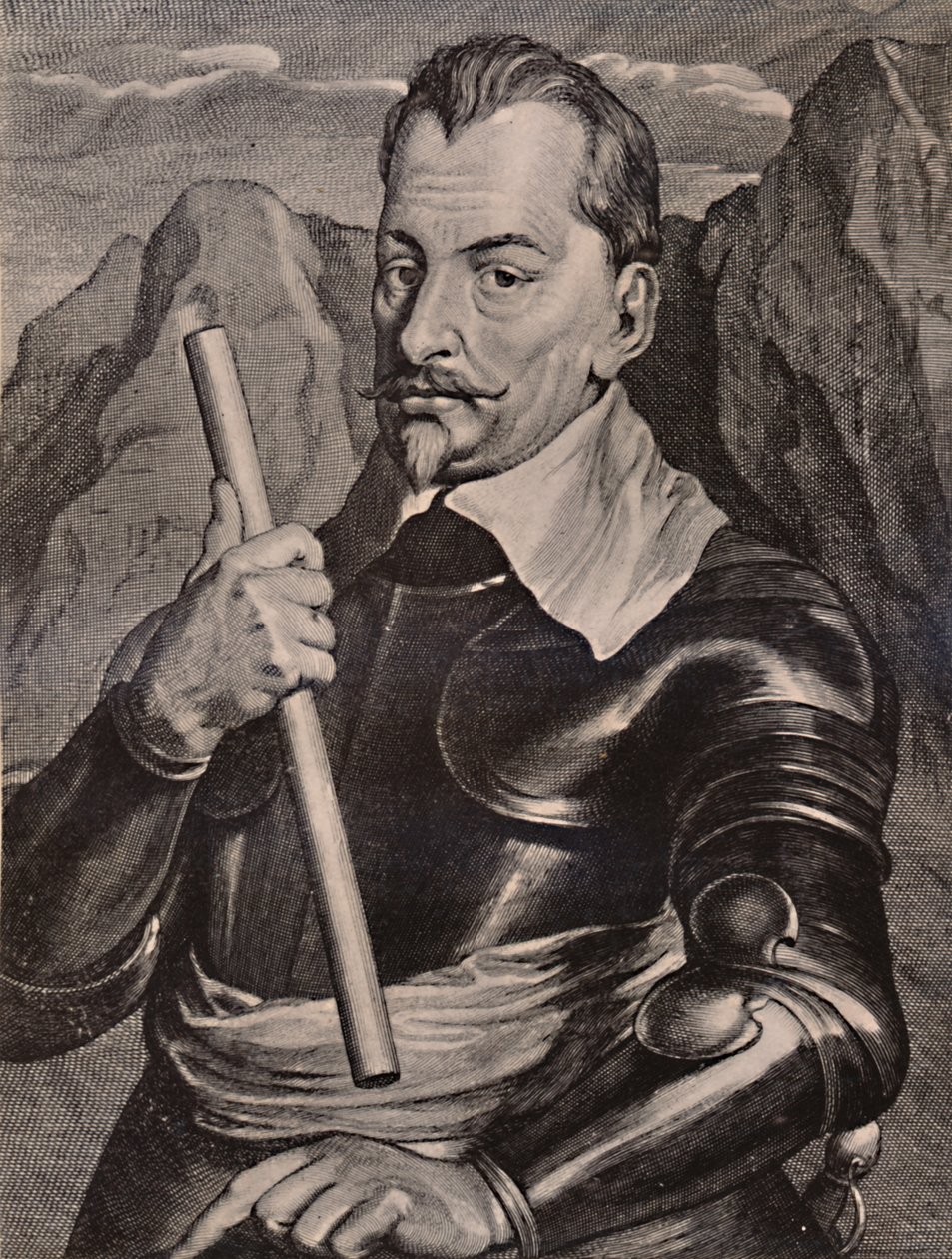 Albrecht von Wallenstein, generale boemo, XVII secolo 1894 da Pieter de Jode II