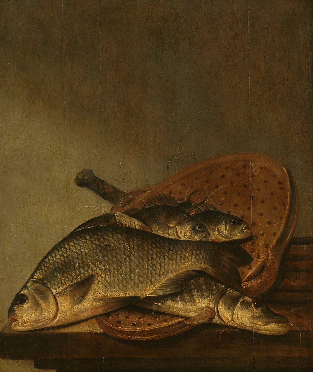 Natura morta con pesci da Pieter de Putter
