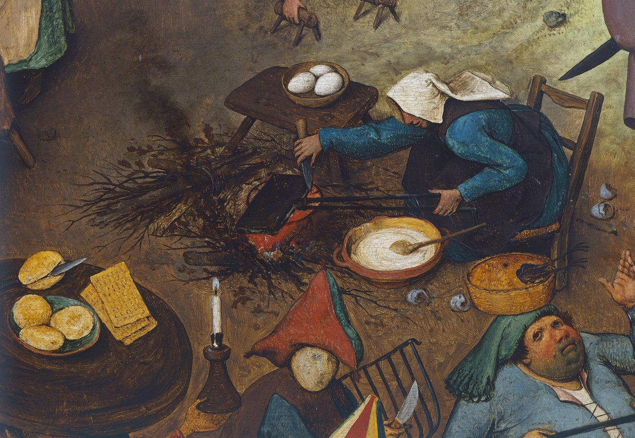 Lotta tra Carnevale e Quaresima da Pieter Bruegel the Elder