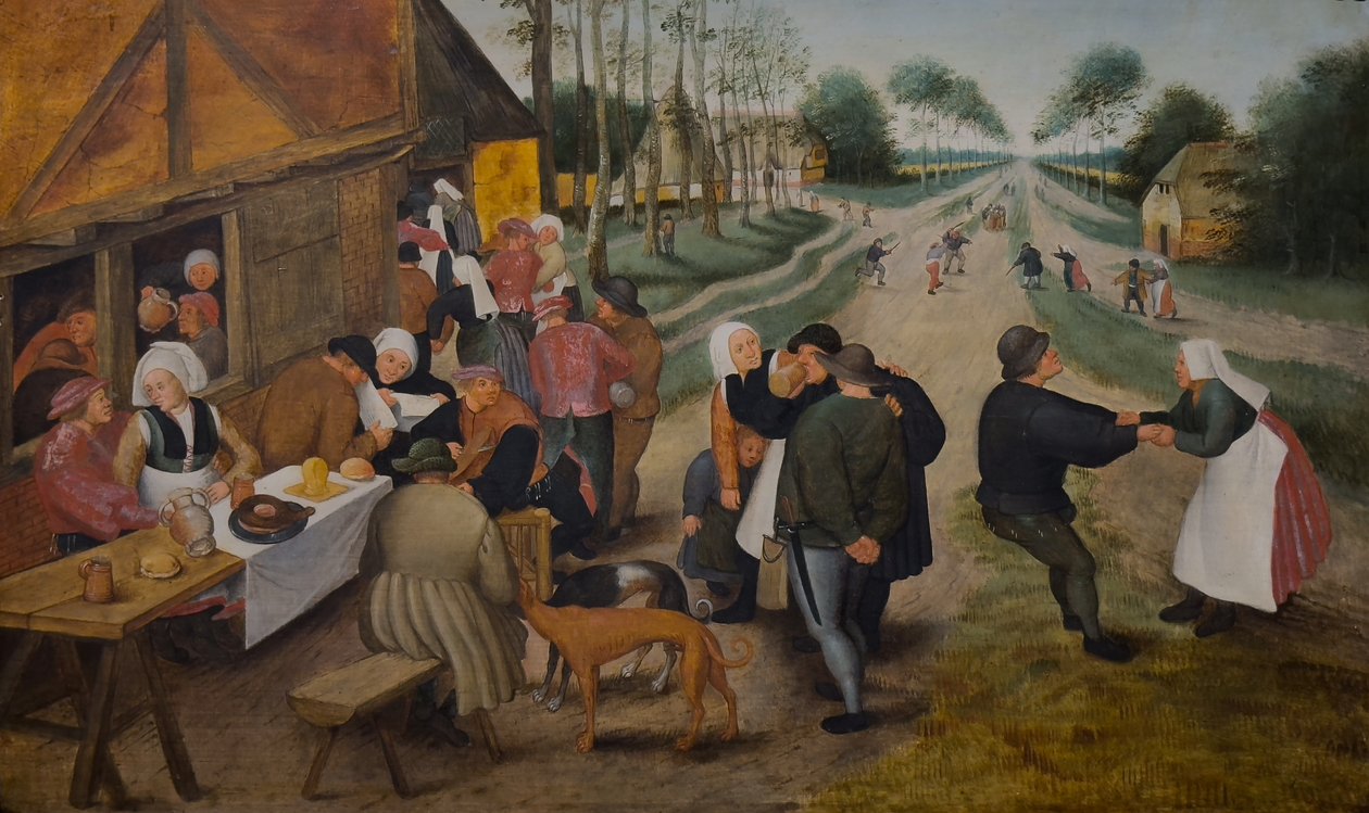 Kermesse fiamminga, seconda metà del XVI secolo (Olio su tavola) da Pieter the Younger (studio of) Brueghel