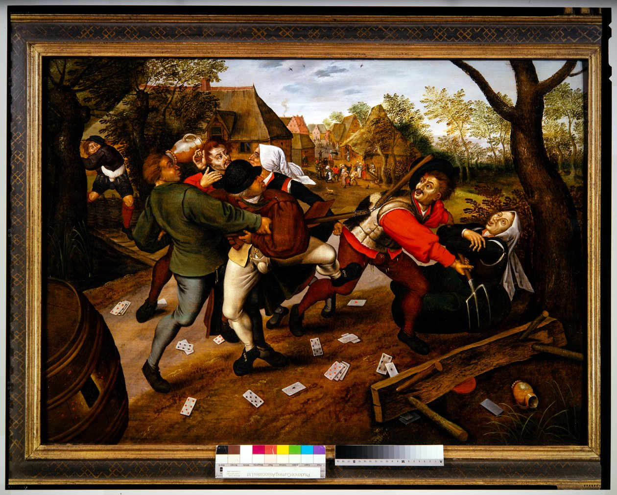 Giocatori che Litigano da Pieter the Younger Brueghel