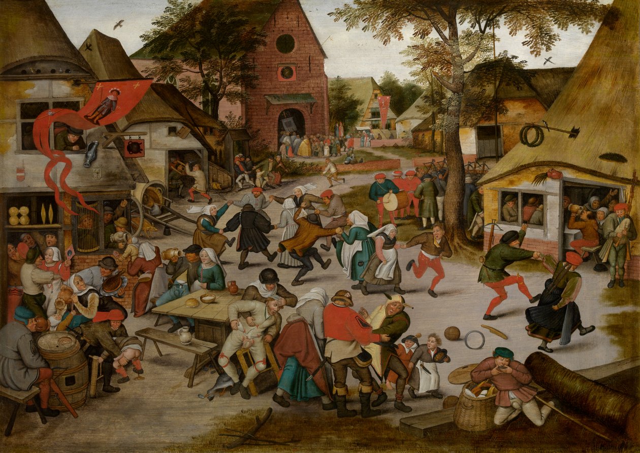 Kermesse della festa di San Giorgio (olio su tavola) da Pieter the Younger Brueghel
