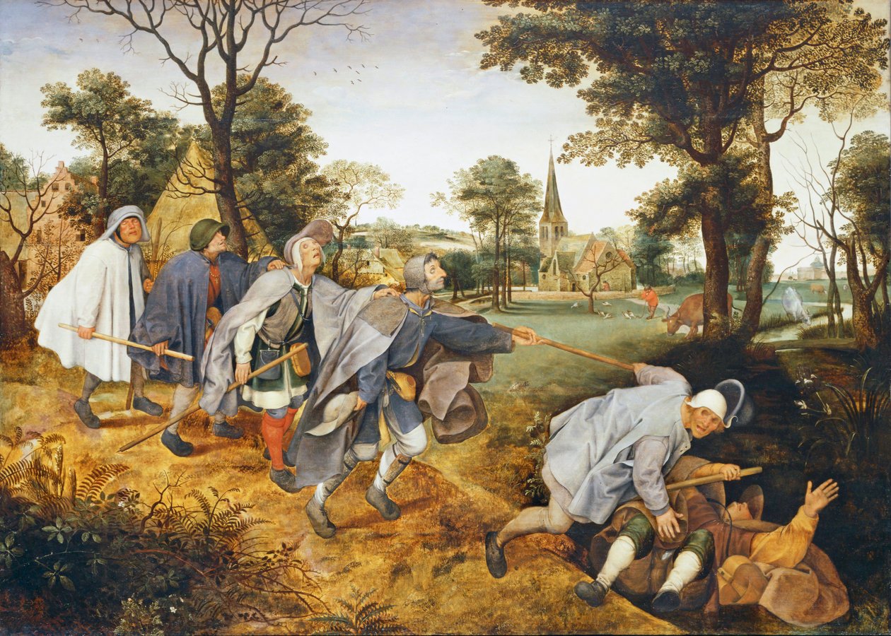 La parabola del cieco... da Pieter the Younger Brueghel
