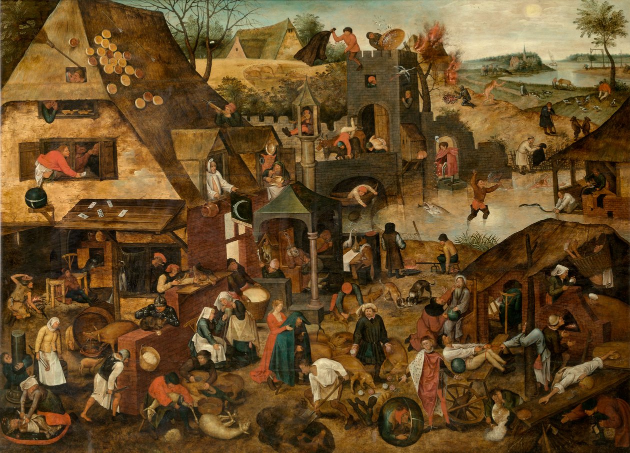 Proverbi da Pieter the Younger Brueghel