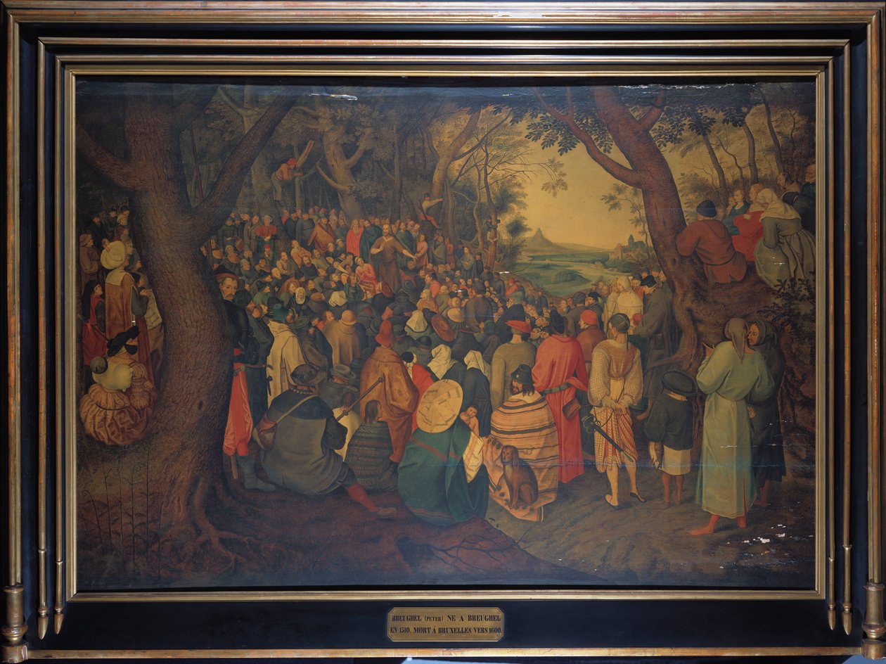 La Predicazione di San Giovanni Battista da Pieter Brueghel the Younger
