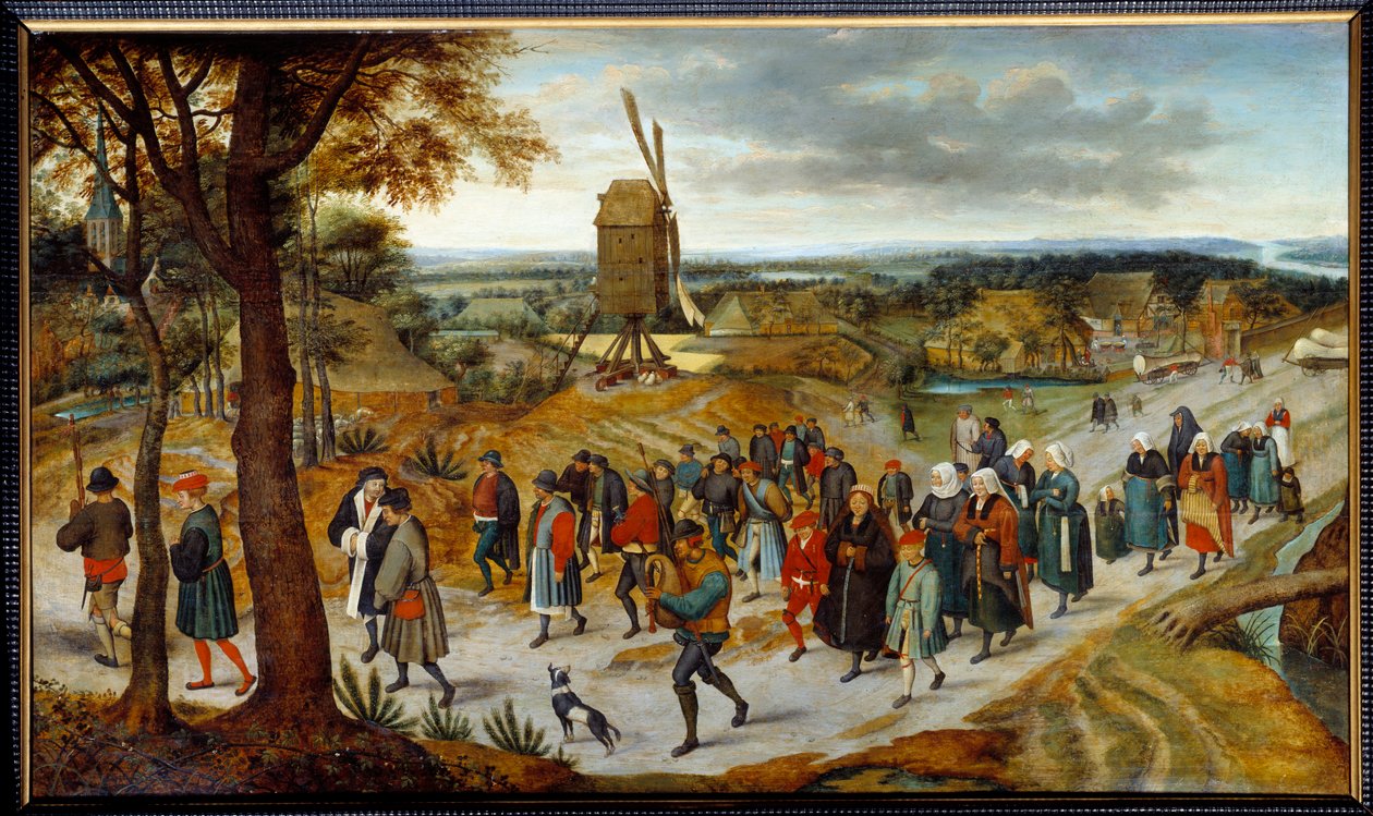 Il corteo nuziale di Pieter Brueghel II il Giovane noto come Brueghel d