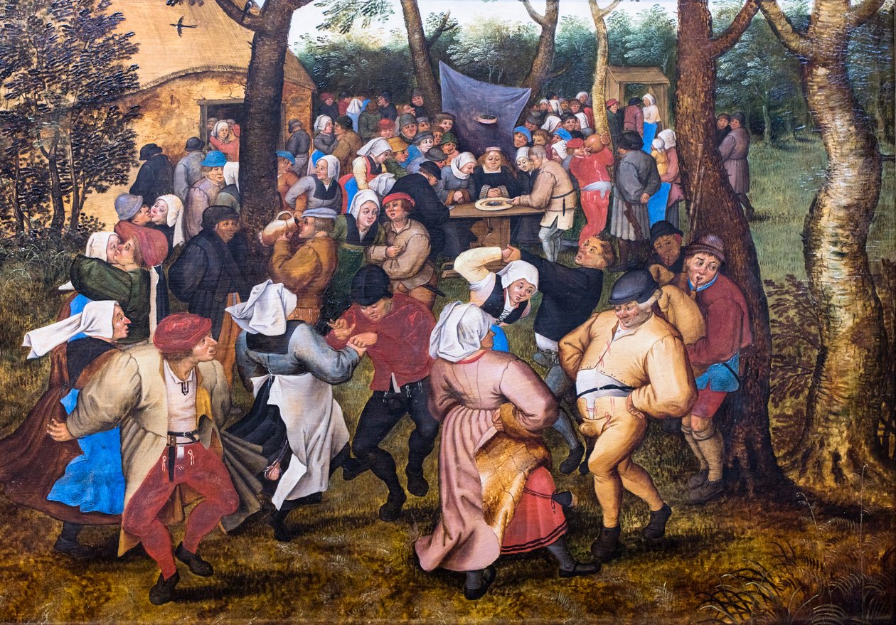 Ballo di nozze da Pieter the Younger Brueghel