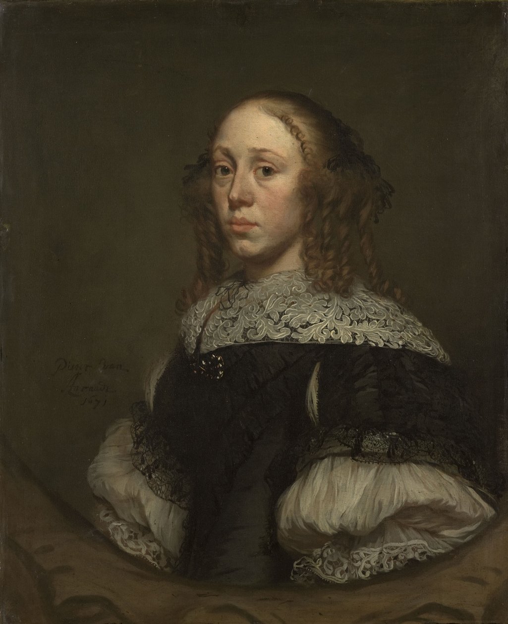 Ritratto di donna da Pieter van Anraedt
