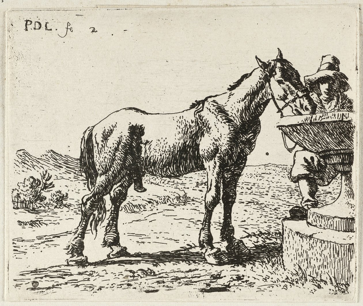 Cavallo da bere da Pieter van Laer