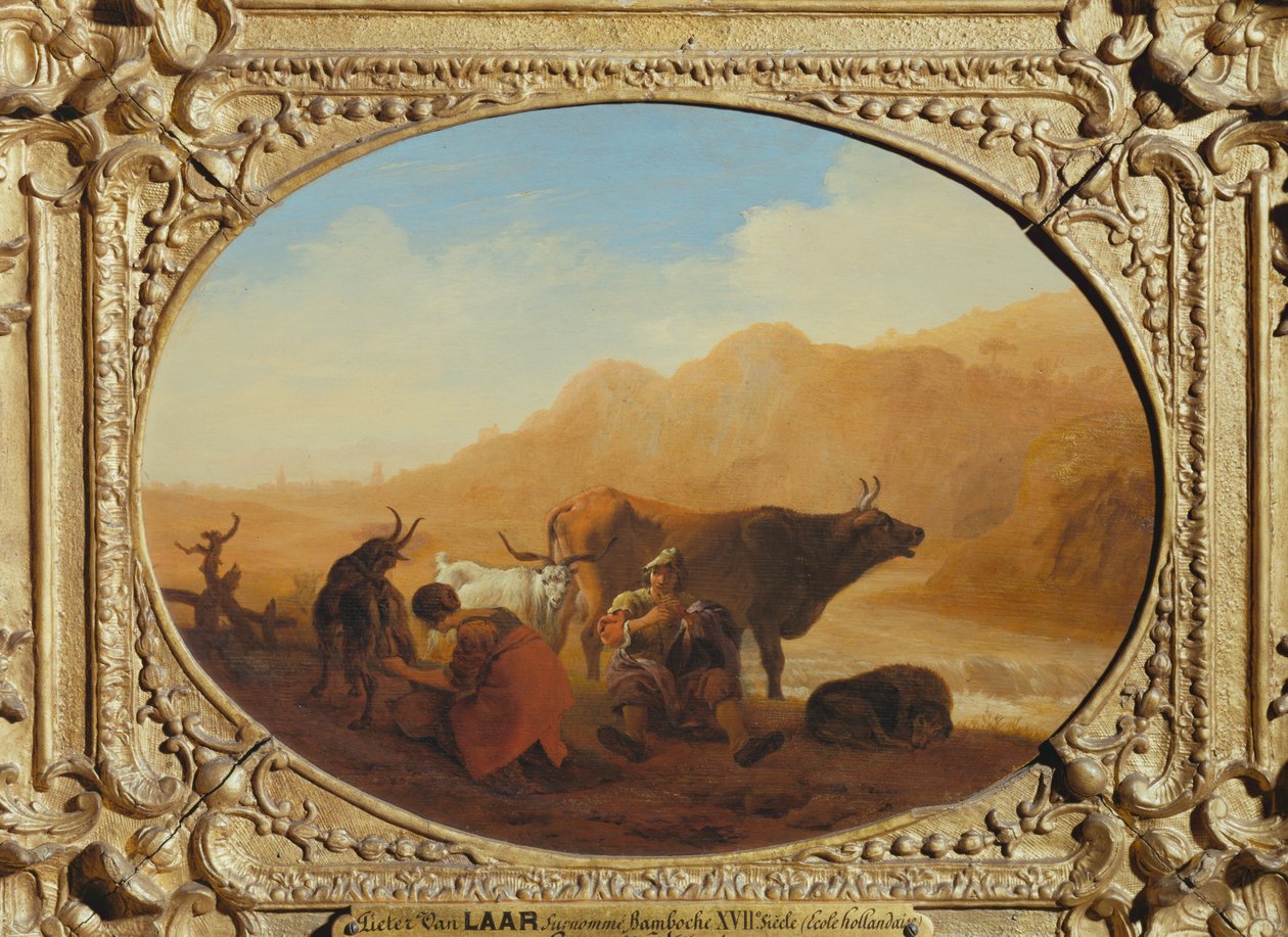 Les Patres - Mungere le mucche ... da Pieter van Laer