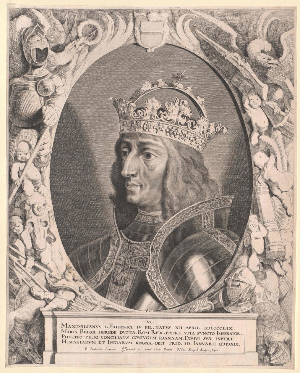 Sacro Romano Imperatore Massimiliano I da Pieter van Sompel