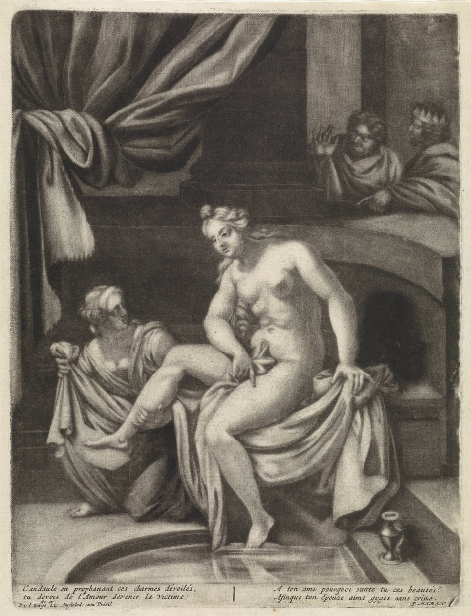 Davide e Betsabea da Pieter van den Berge