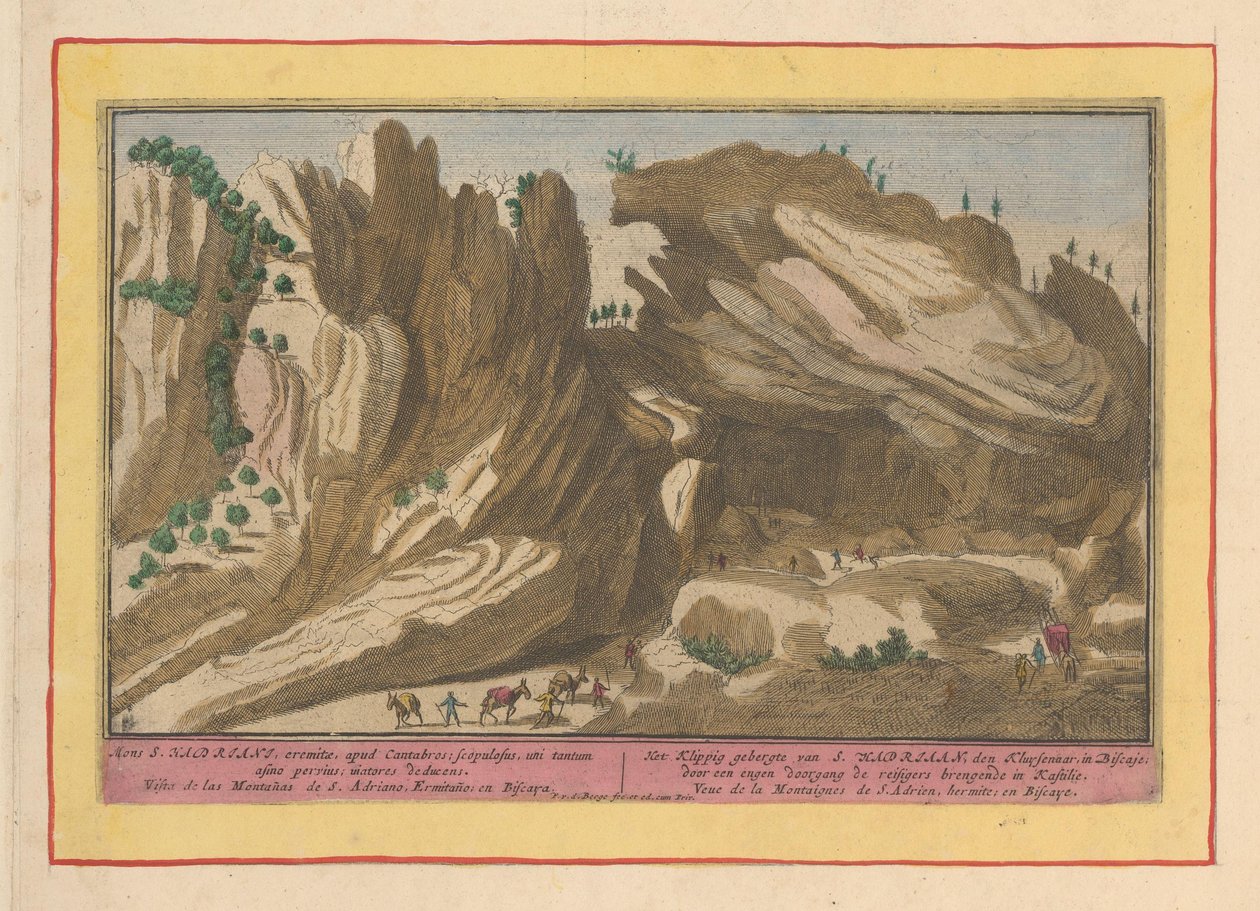 Montagna di San Adriano in Biscaglia da Pieter van den Berge