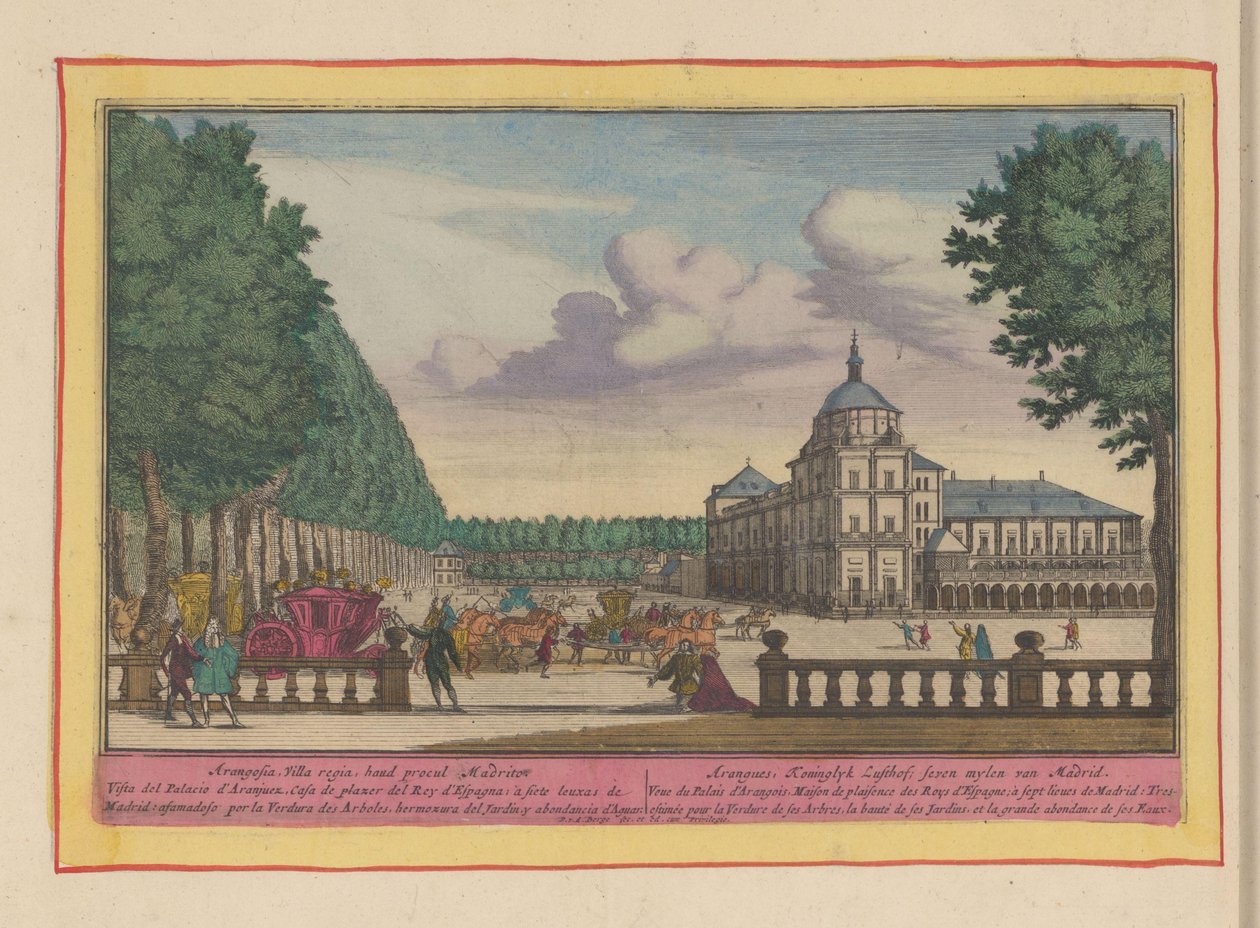 Palazzo Reale di Aranjuez da Pieter van den Berge