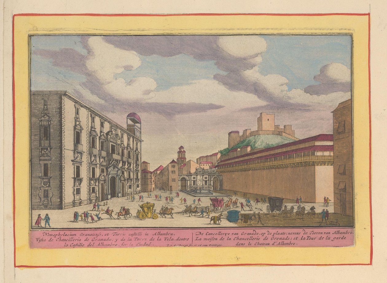 Cancelleria Reale o Real Chancillería a Granada da Pieter van den Berge
