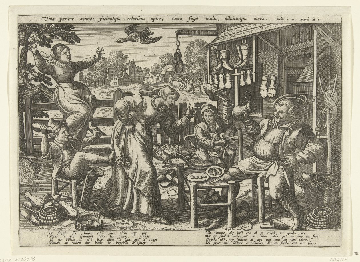 La casa rovinata da Pieter van der Borcht (I)