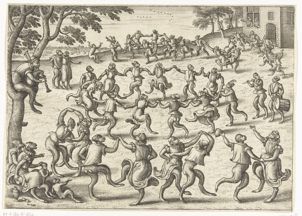 Danza circolare da Pieter van der Borcht (I)