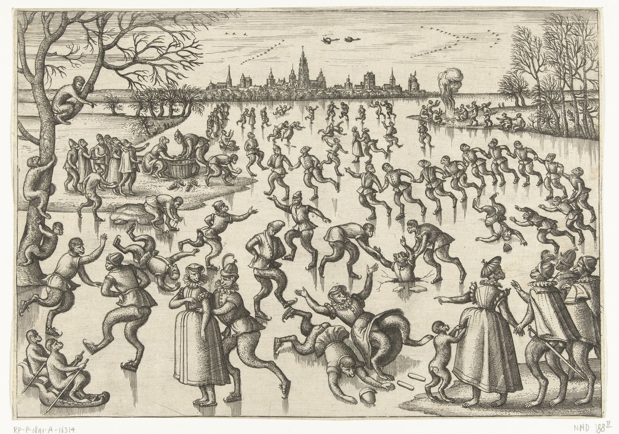 Pattinaggio da Pieter van der Borcht (I)
