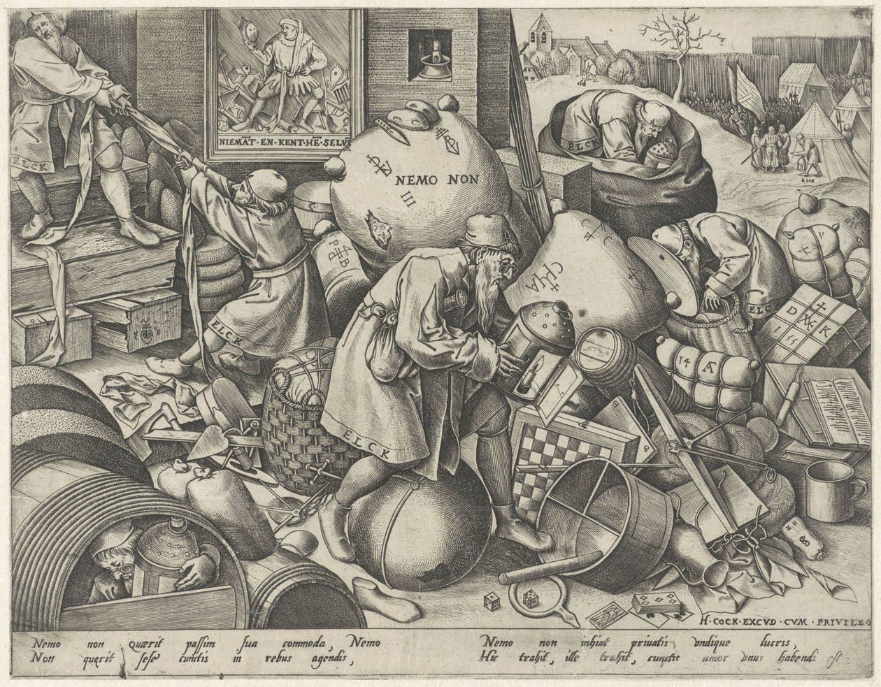 Ogni uomo da Pieter van der Heyden